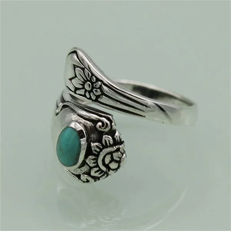 Turquoise Spoon Vintage Ring