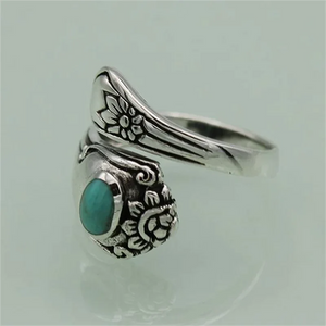 Turquoise Spoon Vintage Ring