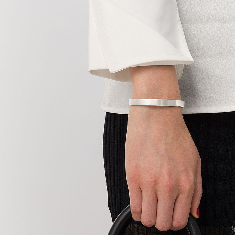 Whenever You Feel Overwhelmed  Inspirational Bangle Bracelet