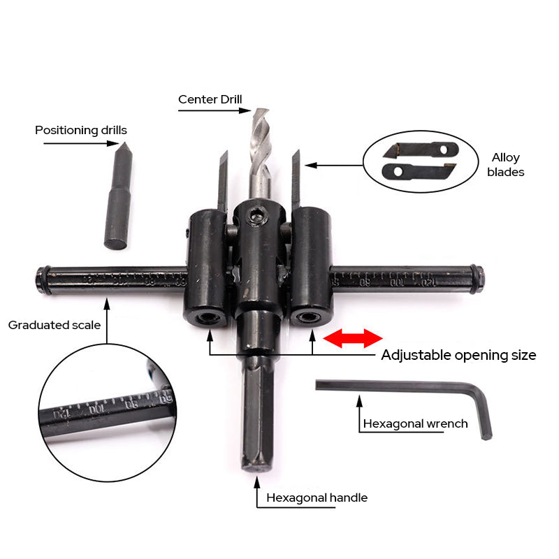 Multifunctional Hole Opener