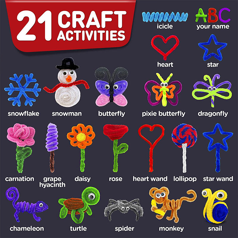 DIY Colorful Pipe Cleaners