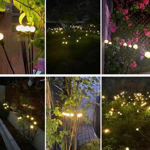 Solar Powered Firefly Garden Light