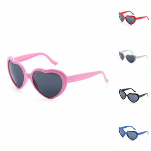 Heart-Shaped Lights Become Love Special Effects Glasses