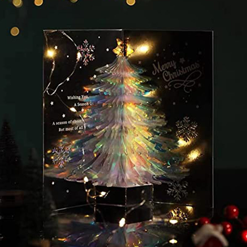 3D Christmas Tree Greeting Pop Up Card