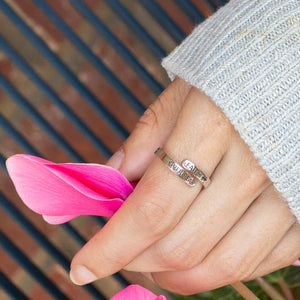Faith Over Fear Inspirational Ring