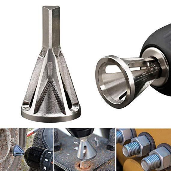 Deburring Tool For External Bevel Screws