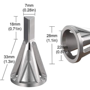 Deburring Tool For External Bevel Screws