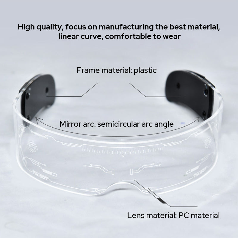 LED Light-emitting Glasses