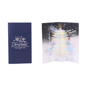 3D Christmas Tree Greeting Pop Up Card