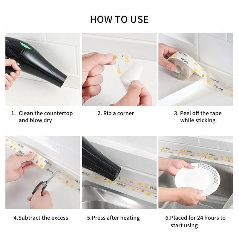 Multifunctional Waterproof & Adhesive Caulk Strip