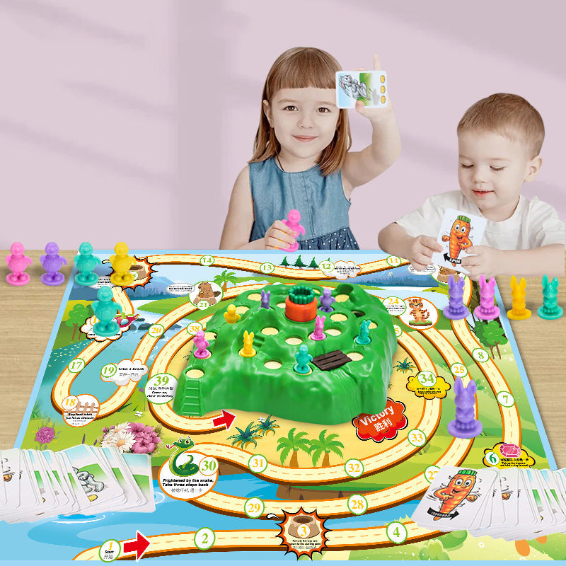 Rabbit Trap Defend The Turnip Puzzle Game