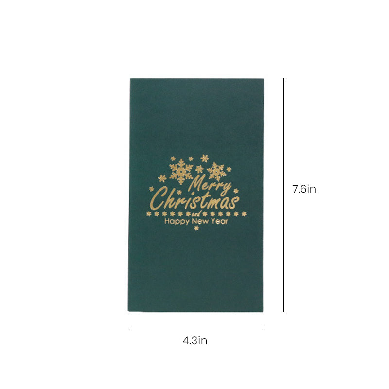 3D Christmas Tree Greeting Pop Up Card