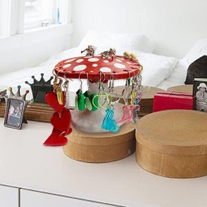 Cute Mushroom Earring Holder