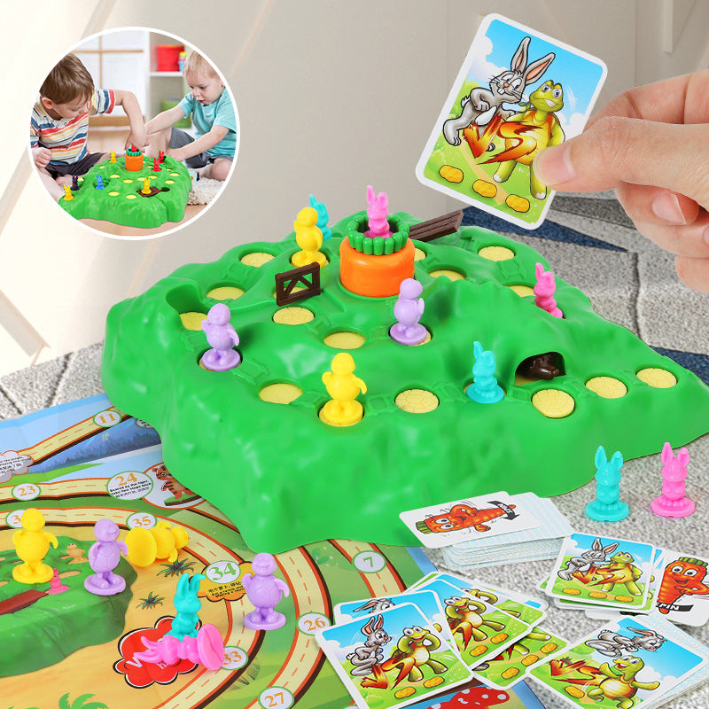 Rabbit Trap Defend The Turnip Puzzle Game