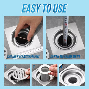 Multifunctional Stainless Steel Floor Drain Filter